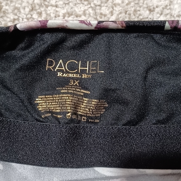 Rachel Roy Floral Halter Tankini - Picture 6 of 6